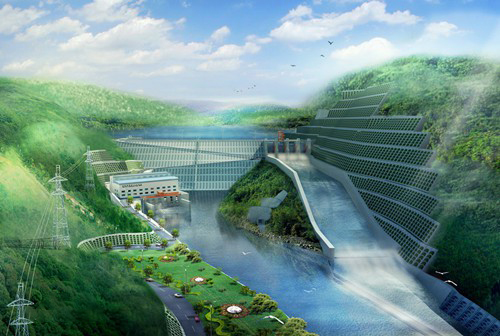 鼓楼老挝南塔河1号水电站项目
